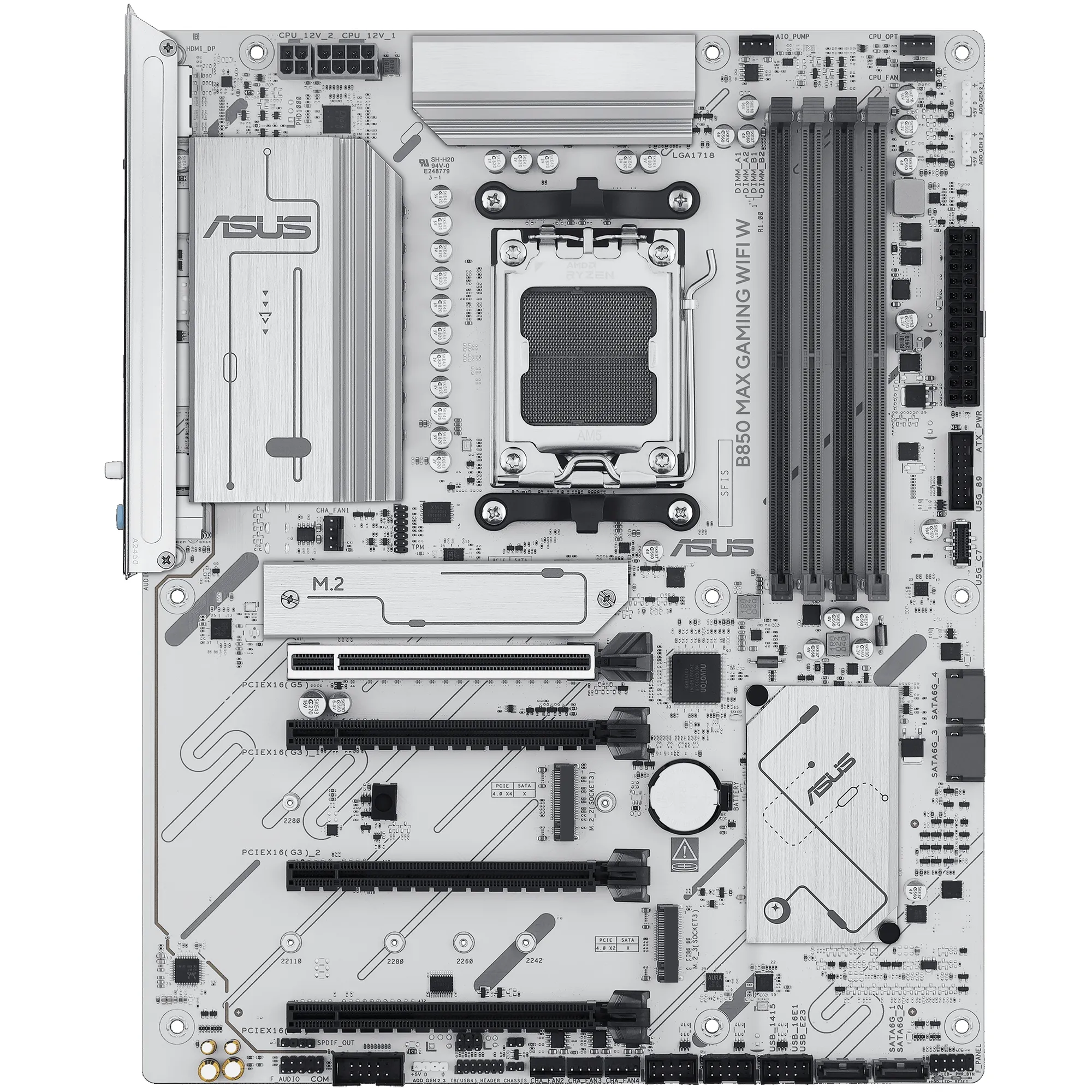 Купить Материнcкая плата Asus B850 Max Gaming WiFi W - фото 1