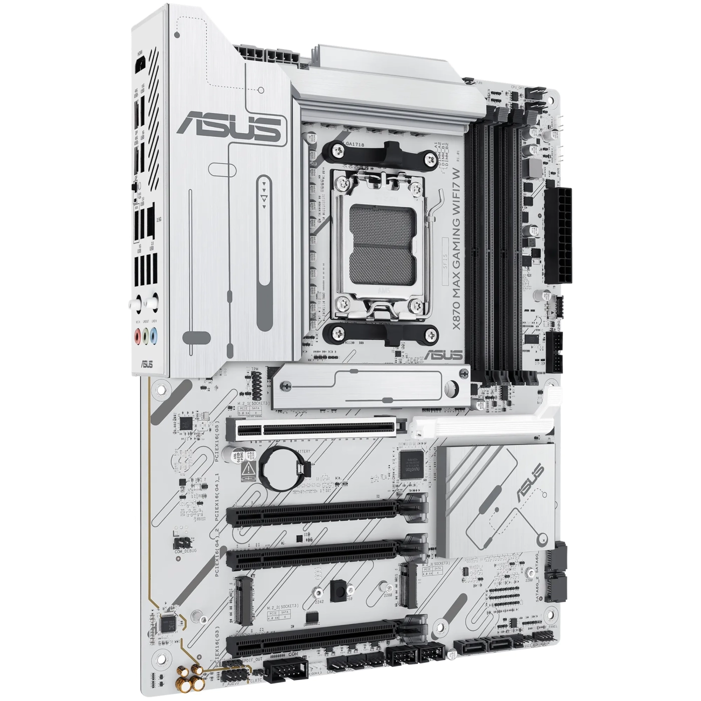 Купити Материнська плата Asus X870 Max Gaming WiFi7 W - фото 2