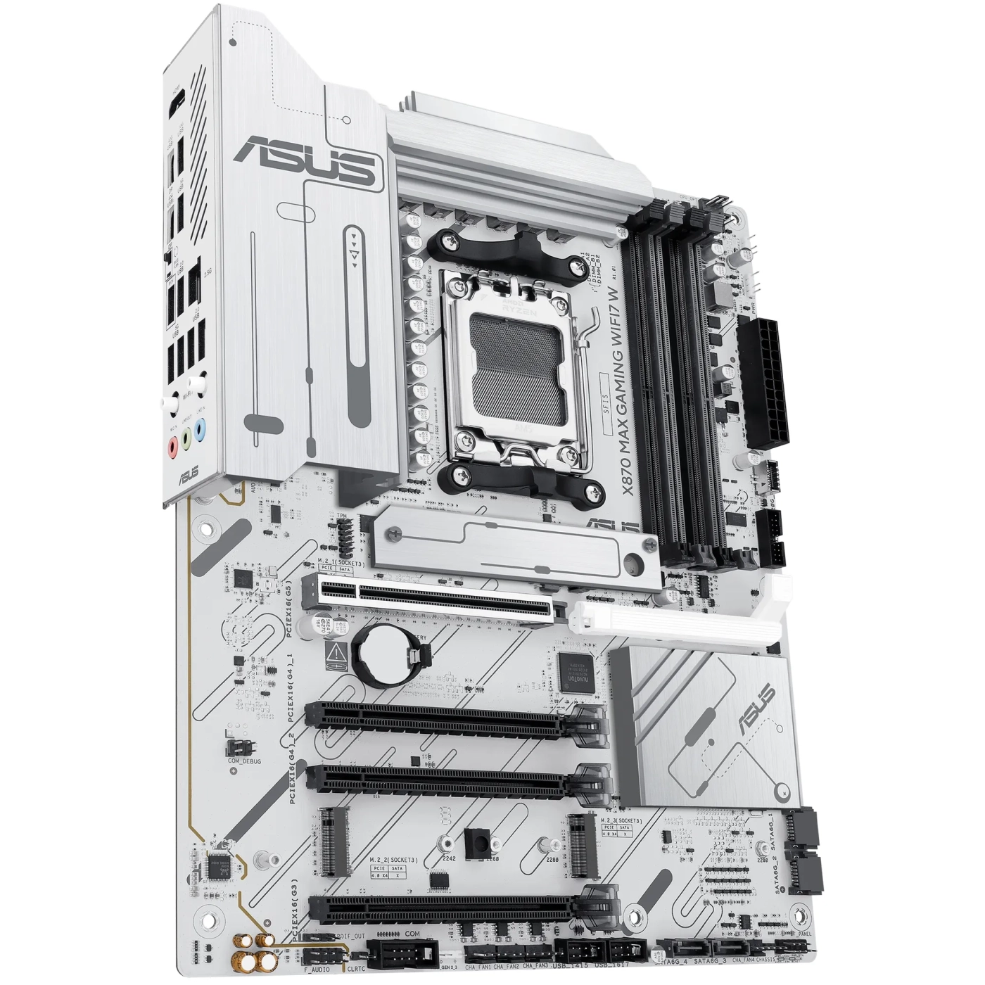 Купити Материнська плата Asus X870 Max Gaming WiFi7 W - фото 3