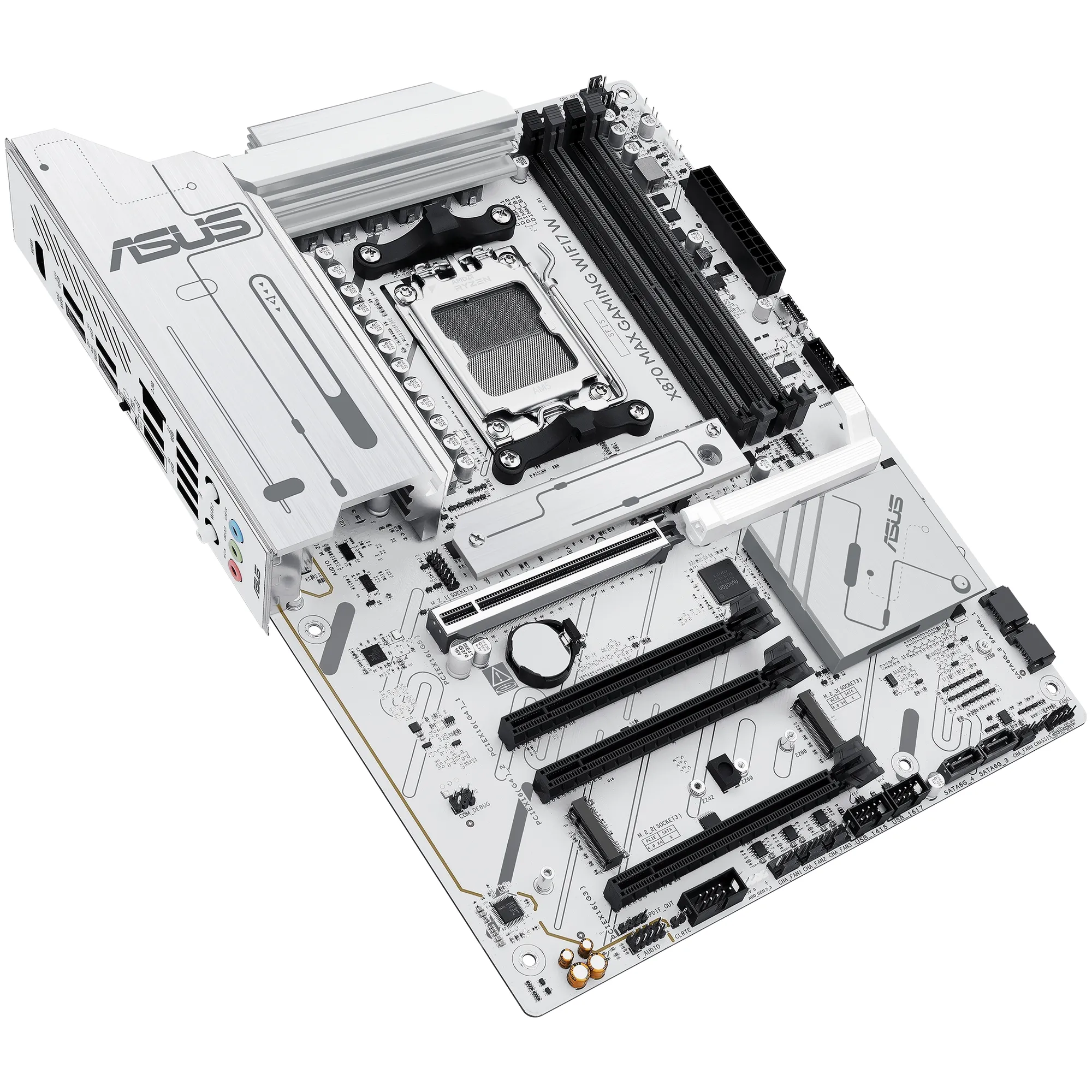 Купити Материнська плата Asus X870 Max Gaming WiFi7 W - фото 5