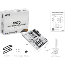Купити Материнська плата Asus X870 Max Gaming WiFi7 W - фото 10