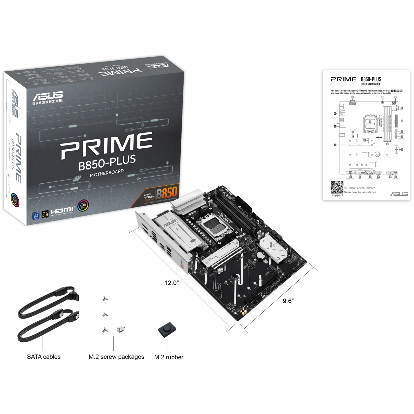 Купить Материнcкая плата Asus Prime B850-Plus - фото 6