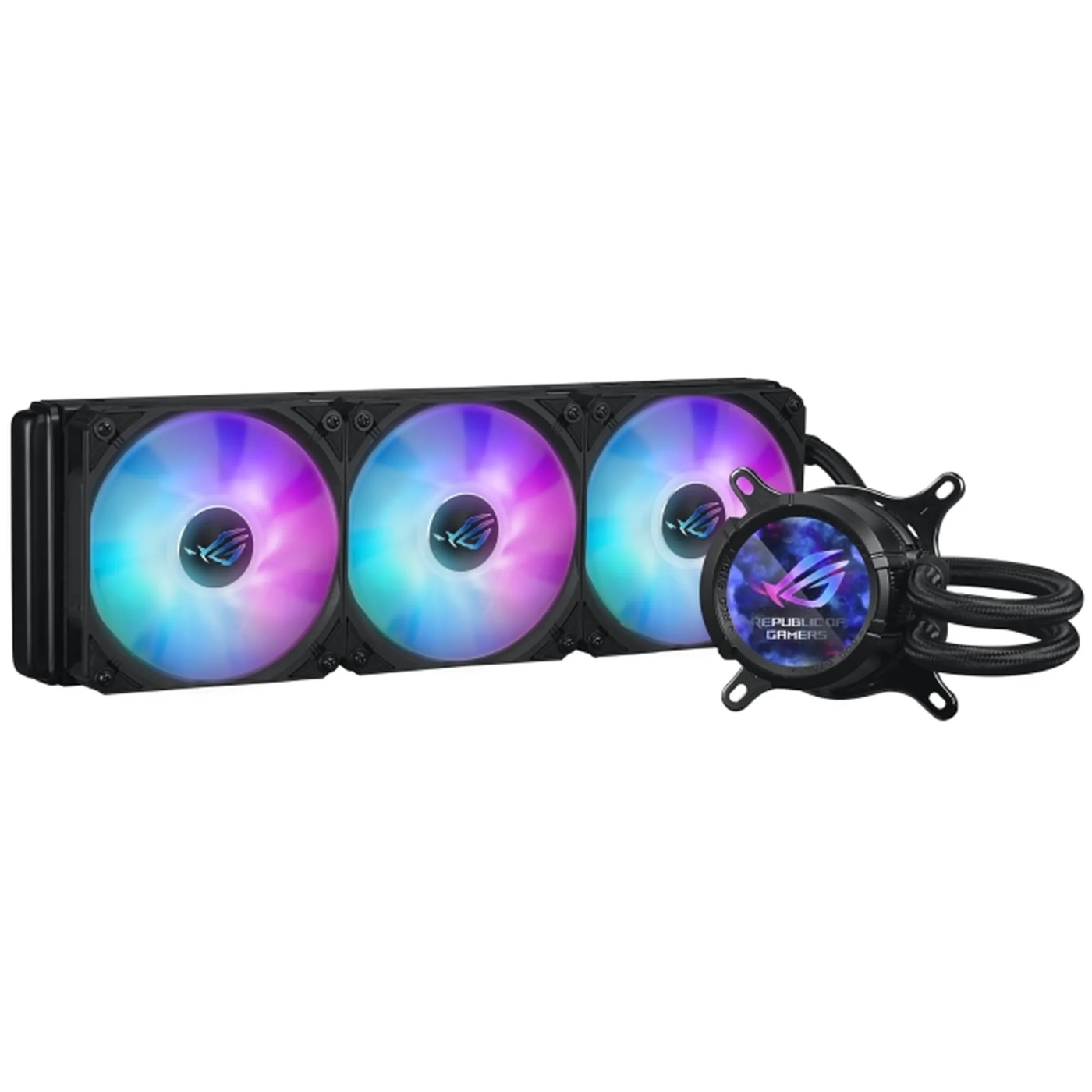 Купить Система водяного охлаждения Asus ROG Strix LC III 360 ARGB LCD (90RC00W1-M0UAY0) - фото 1