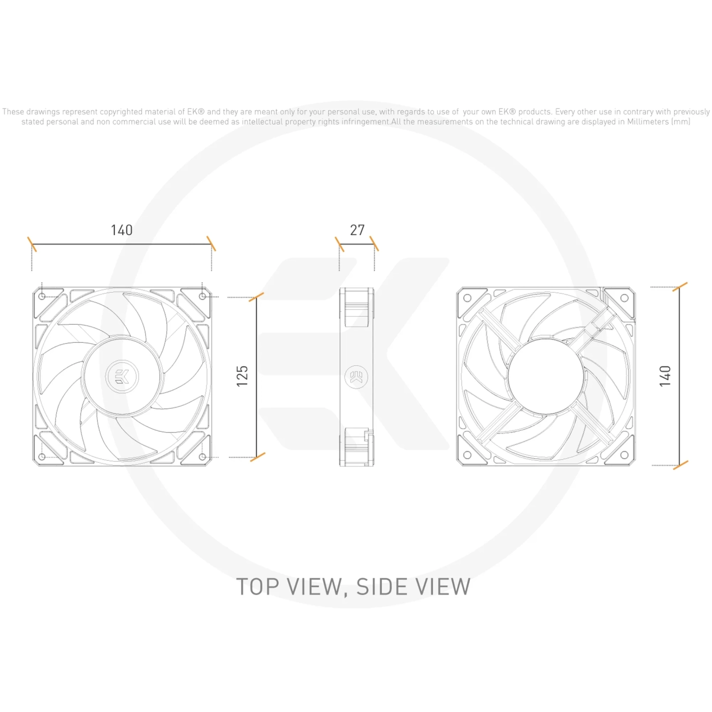 Купить Вентилятор EKWB EK-Loop FPT 140 Black (3831109900017) - фото 10