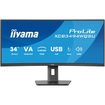 Купить Монитор 34" iiyama ProLite XCB3494WQSU-B1 - фото 1
