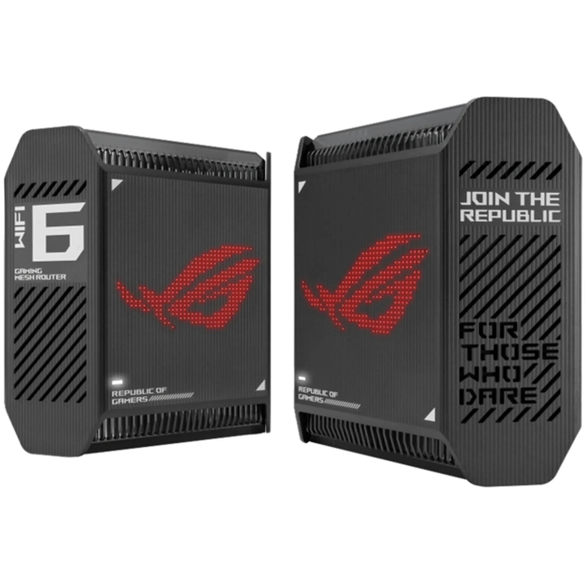 Купити Маршрутизатор Asus ROG Rapture GT6 Black (90IG07F0-MU9A20) 2-pack - фото 1
