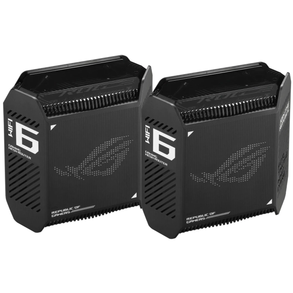Купити Маршрутизатор Asus ROG Rapture GT6 Black (90IG07F0-MU9A20) 2-pack - фото 3