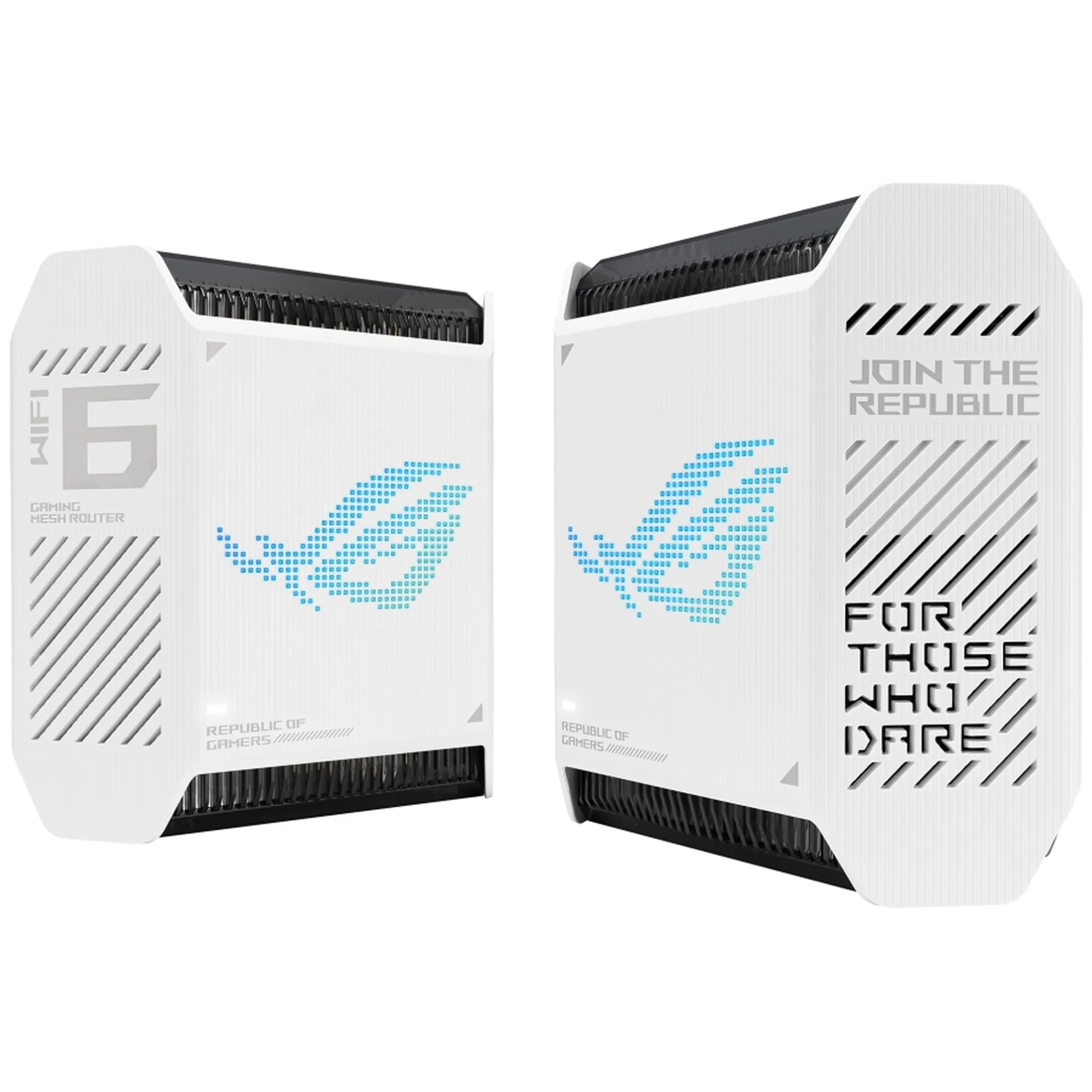 Купити Маршрутизатор Asus ROG Rapture GT6 White (90IG07F0-MU9A40) 2-pack - фото 1