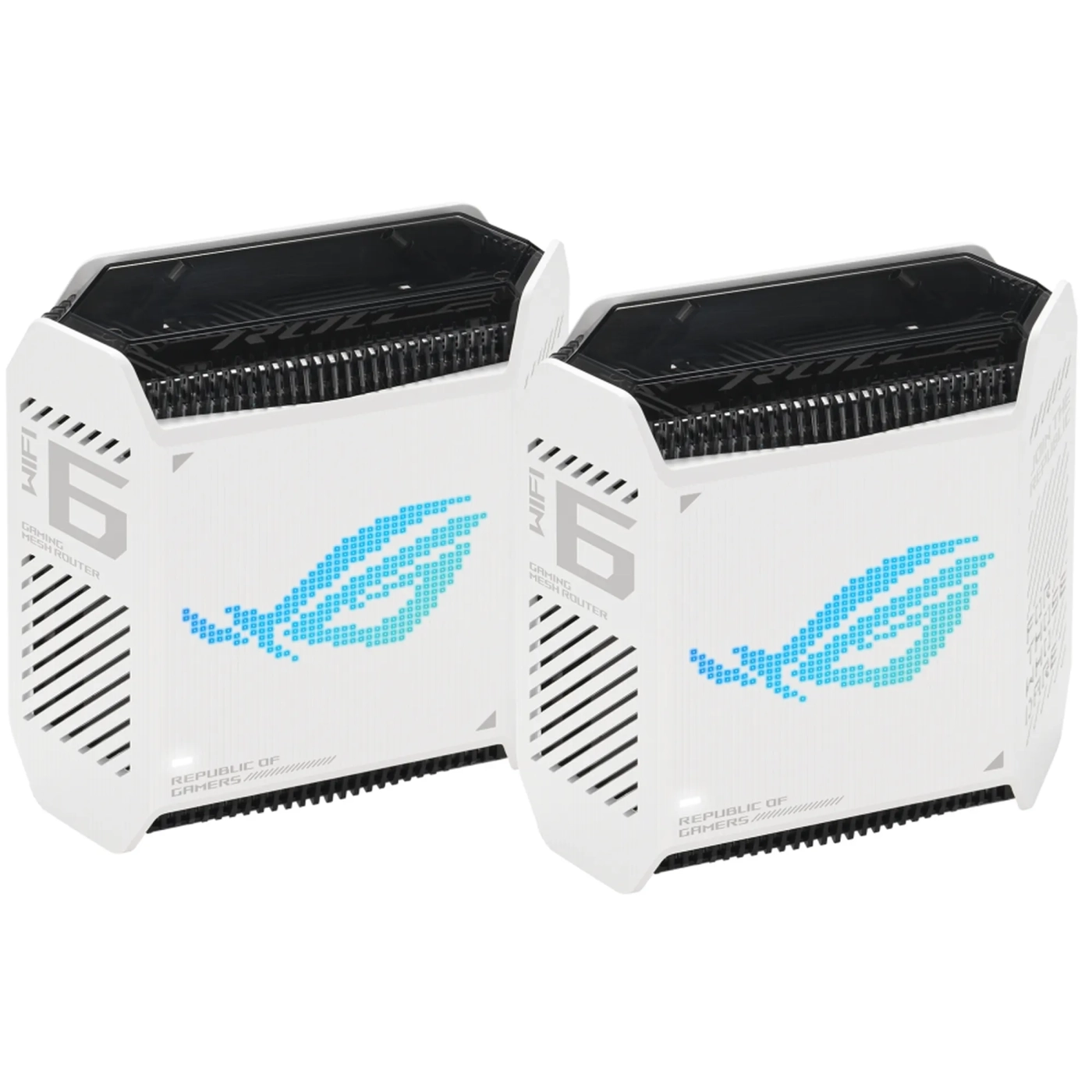 Купити Маршрутизатор Asus ROG Rapture GT6 White (90IG07F0-MU9A40) 2-pack - фото 2