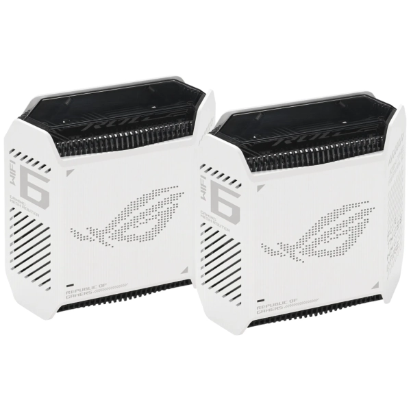 Купити Маршрутизатор Asus ROG Rapture GT6 White (90IG07F0-MU9A40) 2-pack - фото 3