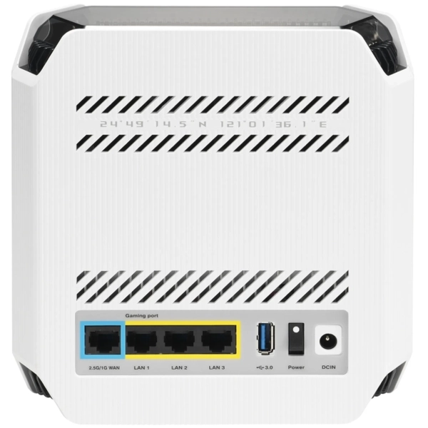 Купити Маршрутизатор Asus ROG Rapture GT6 White (90IG07F0-MU9A40) 2-pack - фото 9