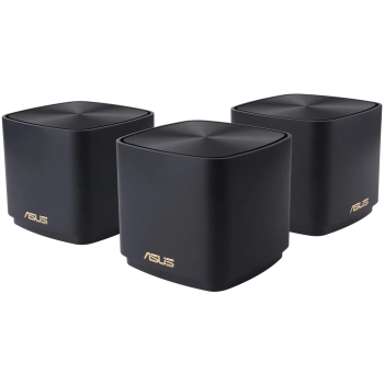 Купити Маршрутизатор Asus ZenWiFi XD4 Plus Black (90IG07M0-MO3C50) 3-pack - фото 1