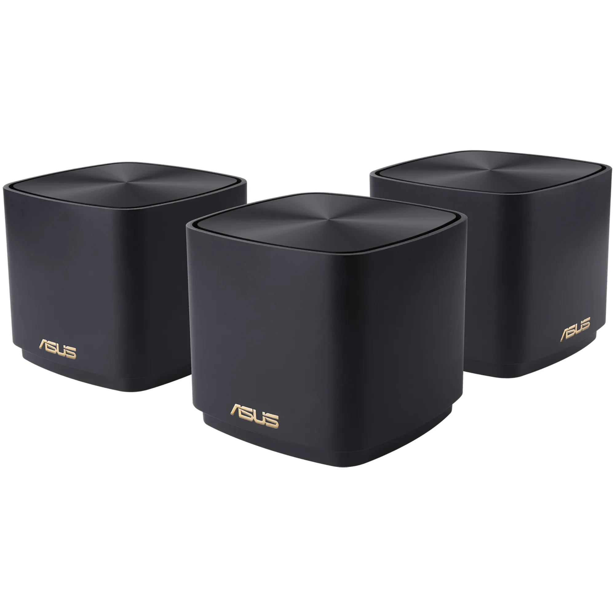 Купити Маршрутизатор Asus ZenWiFi XD4 Plus Black (90IG07M0-MO3C50) 3-pack - фото 1