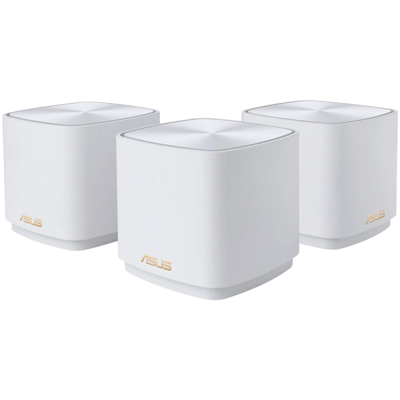 Купити Маршрутизатор Asus ZenWiFi XD4 Plus White (90IG07M0-MO3C40) 3-pack - фото 1