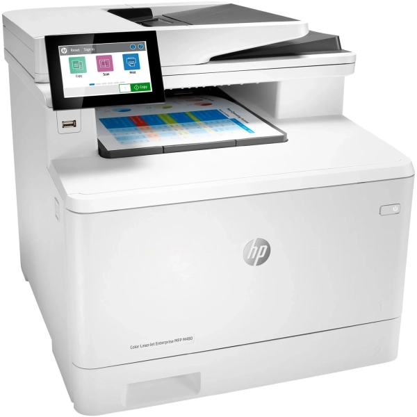 Купить МФУ А4 HP Color LaserJet Enterprise M480f (3QA55A) - фото 2