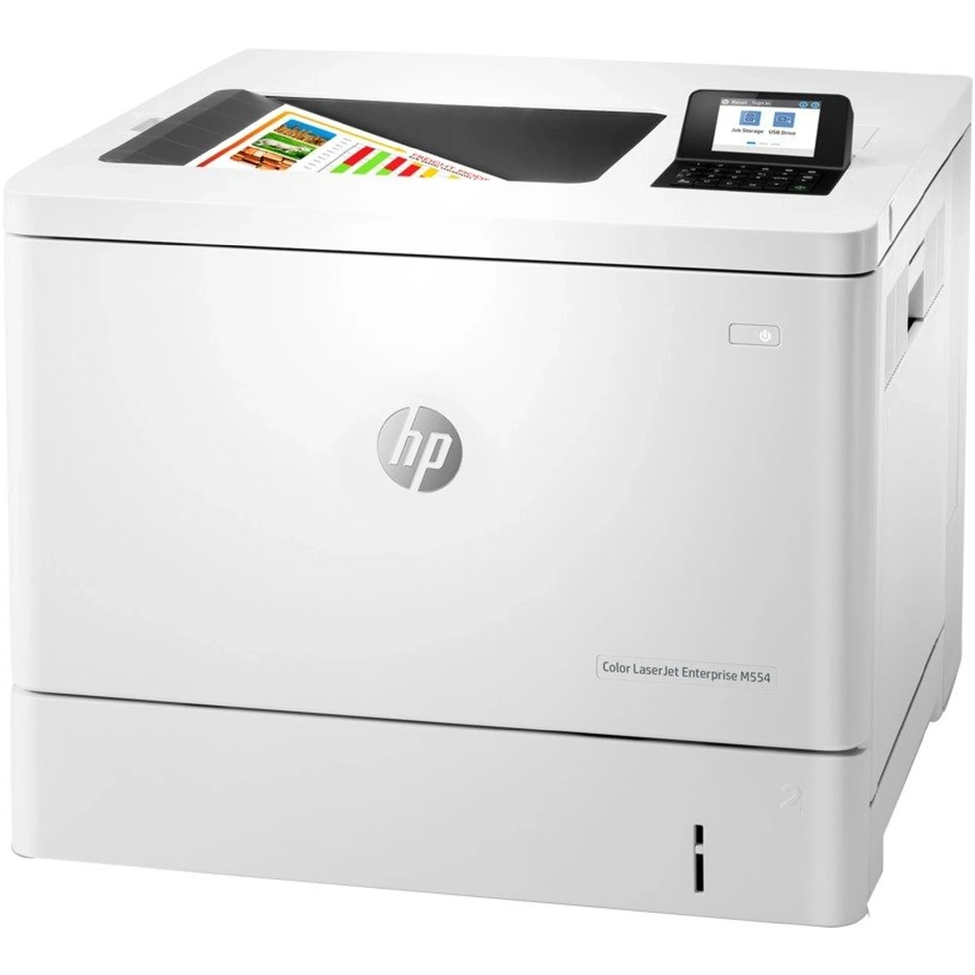 Купить Принтер А4 HP Color LaserJet Enterprise M554dn (7ZU81A) - фото 3