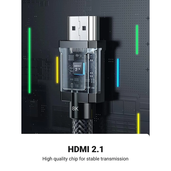 Купить Кабель Ugreen HD135 HDMI - HDMI 8K 1.5m Gray (70320) - фото 3