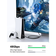 Купить Кабель Ugreen HD135 HDMI - HDMI 8K 1.5m Gray (70320) - фото 5
