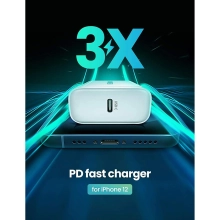 Купить Зарядное устройство Ugreen CD137 20W USB-C PD White (60450) - фото 1