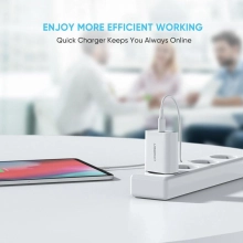 Купить Зарядное устройство Ugreen CD137 20W USB-C PD White (60450) - фото 7