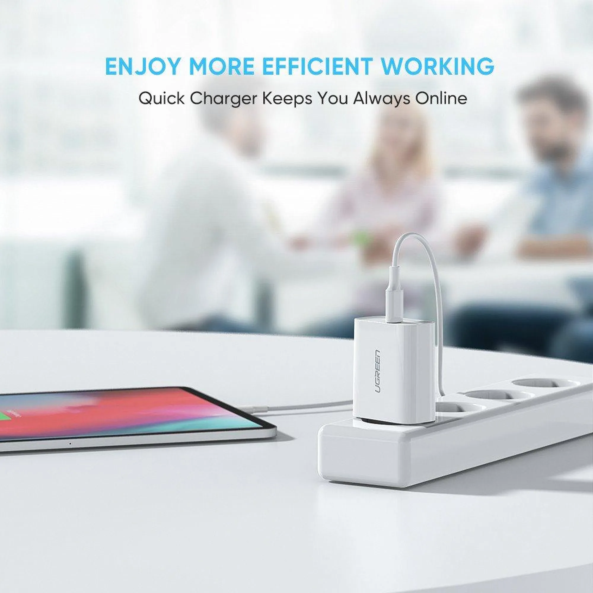 Купить Зарядное устройство Ugreen CD137 20W USB-C PD White (60450) - фото 7