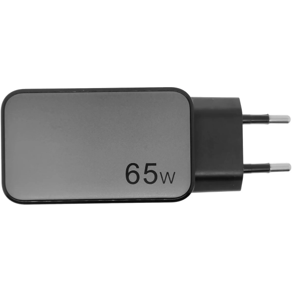 Купити Зарядний пристрій Ugreen CD244 65W 3xUSB (2хUSB-C+USB-A) PD GaN Black/Grey (10335) - фото 3