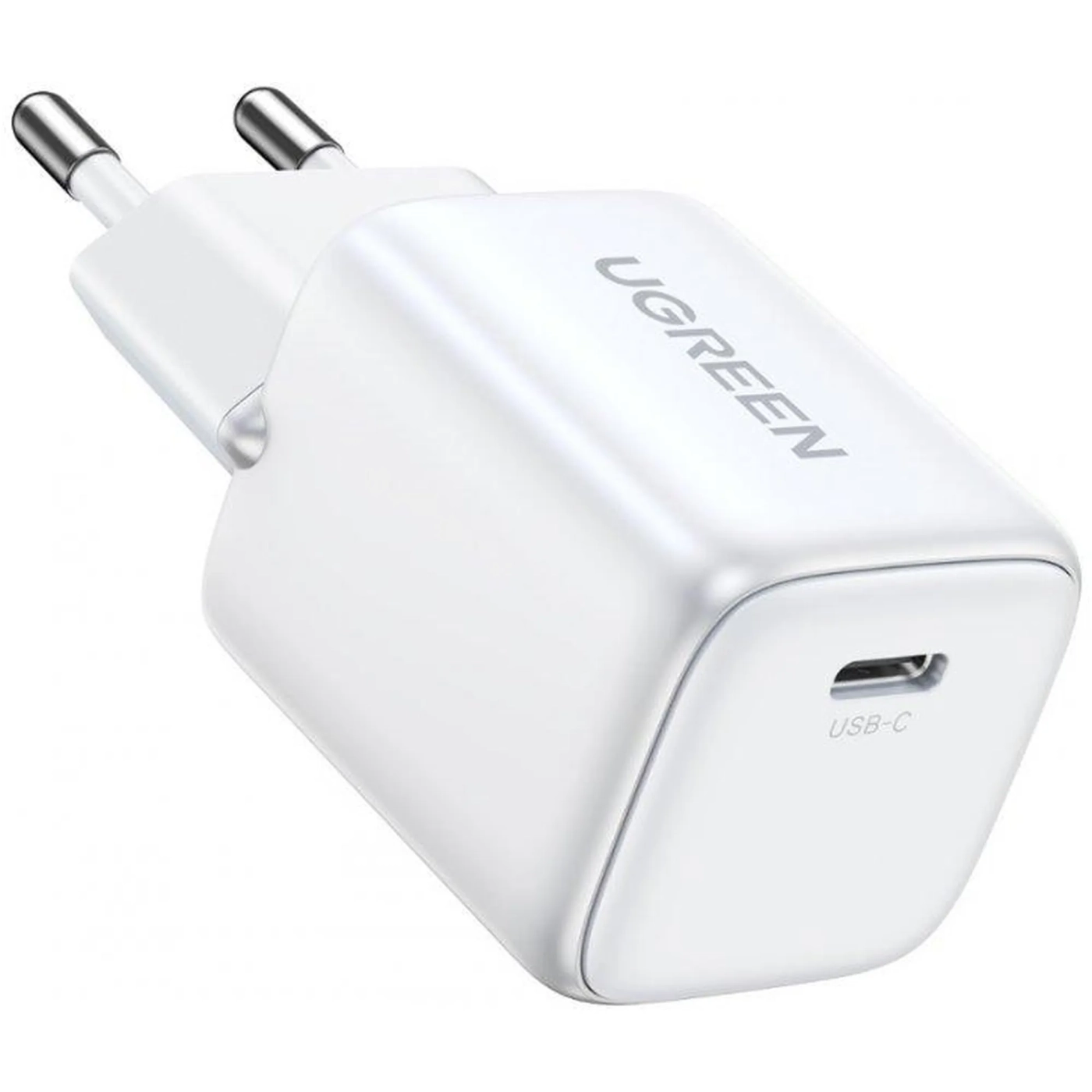 Купить Зарядное устройство Ugreen CD318 Nexode Mini 20W USB-C PD GaN White (15324) - фото 1