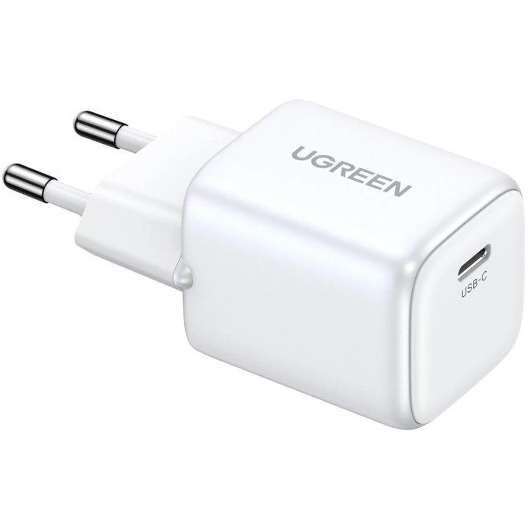 Купить Зарядное устройство Ugreen CD318 Nexode Mini 20W USB-C PD GaN White (15324) - фото 2