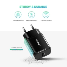 Купити Зарядний пристрій Ugreen ED011 USB Black (50459) - фото 4