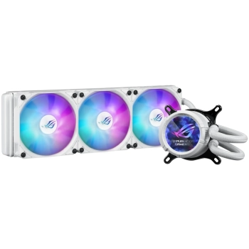 Купить Система водяного охлаждения Asus ROG Strix LC III 360 ARGB LCD White (90RC00W2-M0UAY0) - фото 1