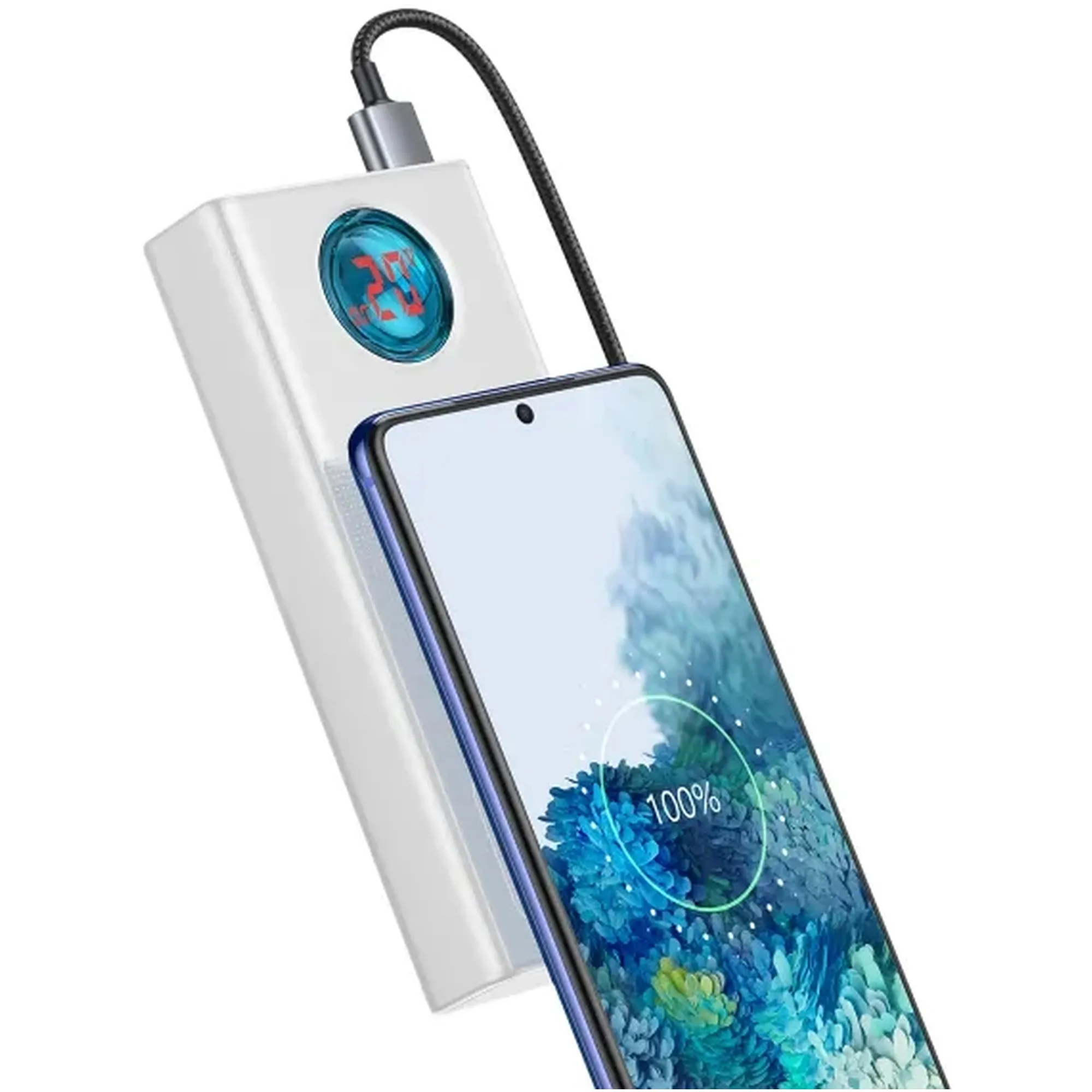 Купить Павербанк УМБ Baseus Amblight 30000mAh 65W (PPLG000102) White - фото 4