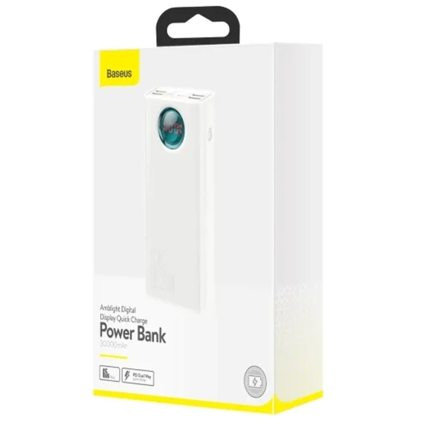Купить Павербанк УМБ Baseus Amblight 30000mAh 65W (PPLG000102) White - фото 6