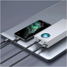 Купить Павербанк УМБ Baseus Amblight 30000mAh 65W (PPLG000102) White - фото 8