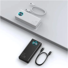 Купить Павербанк УМБ Baseus Amblight 30000mAh 65W (PPLG000102) White - фото 9