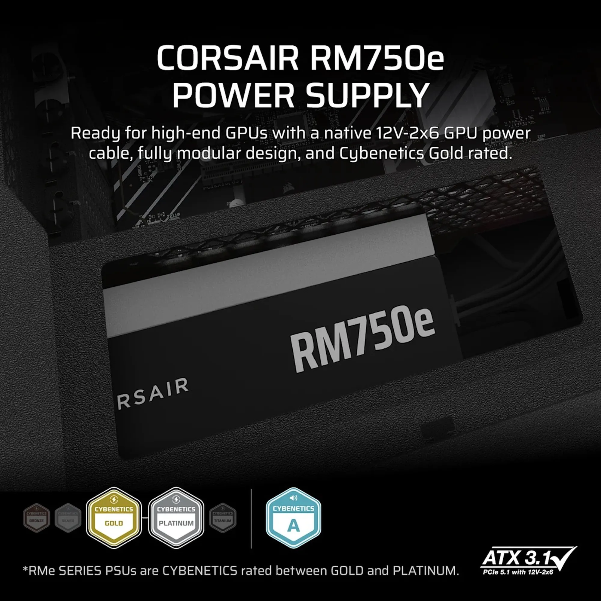 Купить Блок питания Corsair RM750e 750W 80+ Gold (CP-9020295-EU) - фото 6