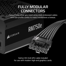 Купить Блок питания Corsair RM750e 750W 80+ Gold (CP-9020295-EU) - фото 7