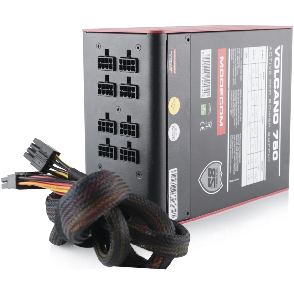 Купить Блок питания Modecom Volcano 750W 80+ Bronze (ZAS-MC85-SM-750-ATX-VOLCA) - фото 4