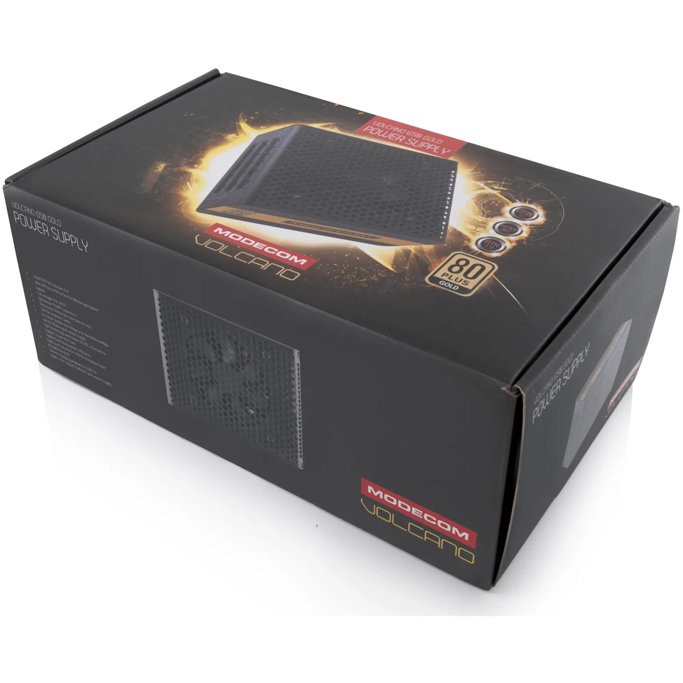 Купить Блок питания Modecom Volcano 650W 80+ Gold (ZAS-MC90-SM-650-ATX-VOLCA) - фото 7