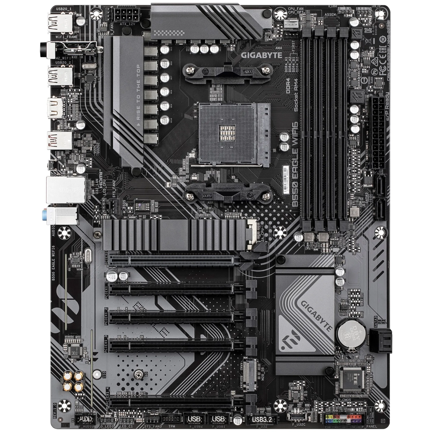 Купить Материнская плата GIGABYTE B550 EAGLE WIFI6 - фото 2