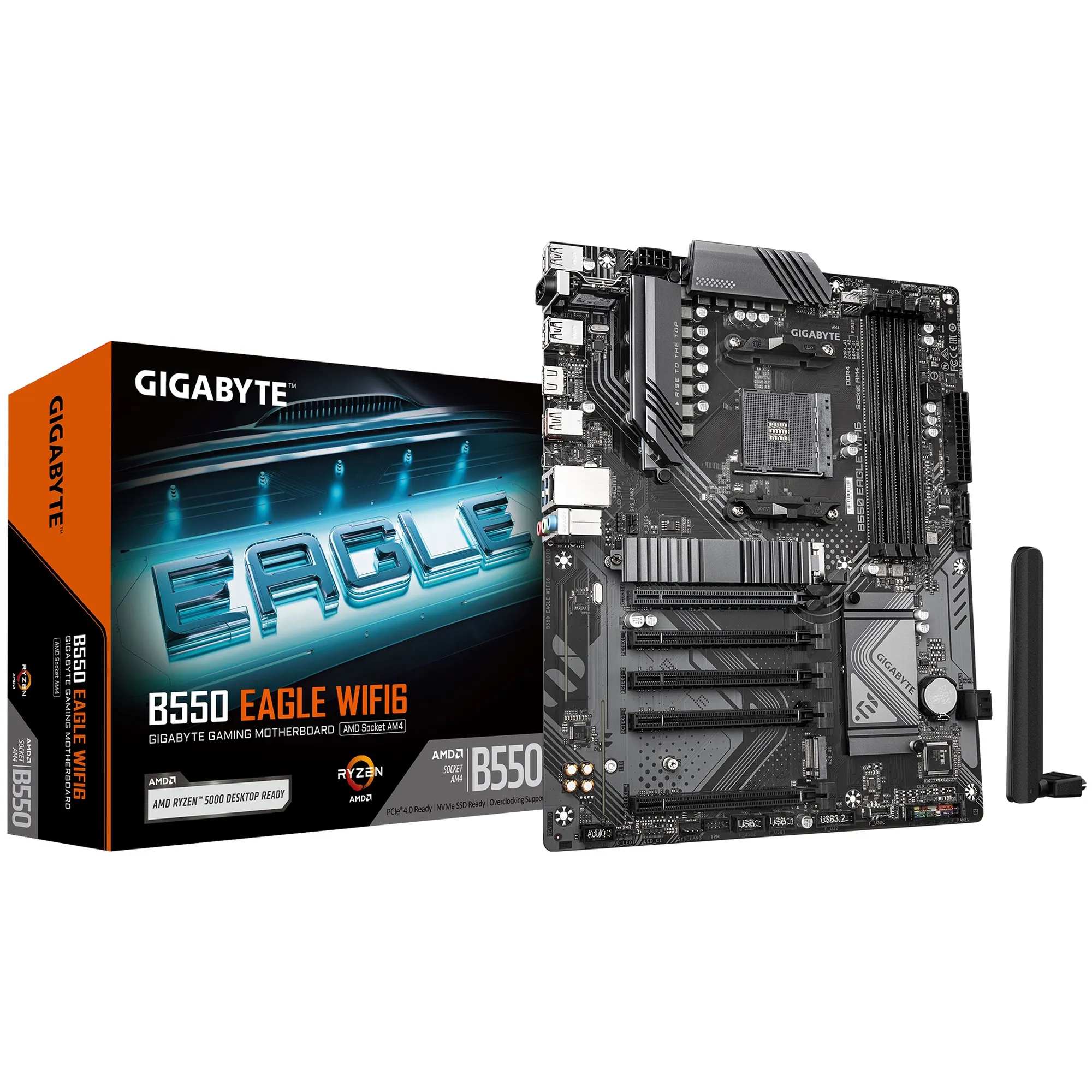 Купить Материнская плата GIGABYTE B550 EAGLE WIFI6 - фото 4