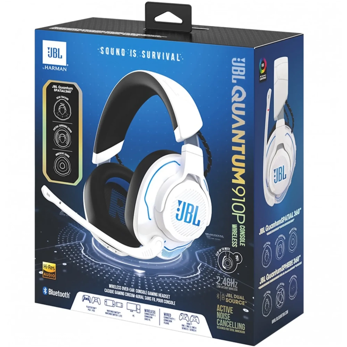 Купить Наушники JBL Quantum 910P Wireless for PS White (JBLQ910PWLWHTBLU) - фото 14