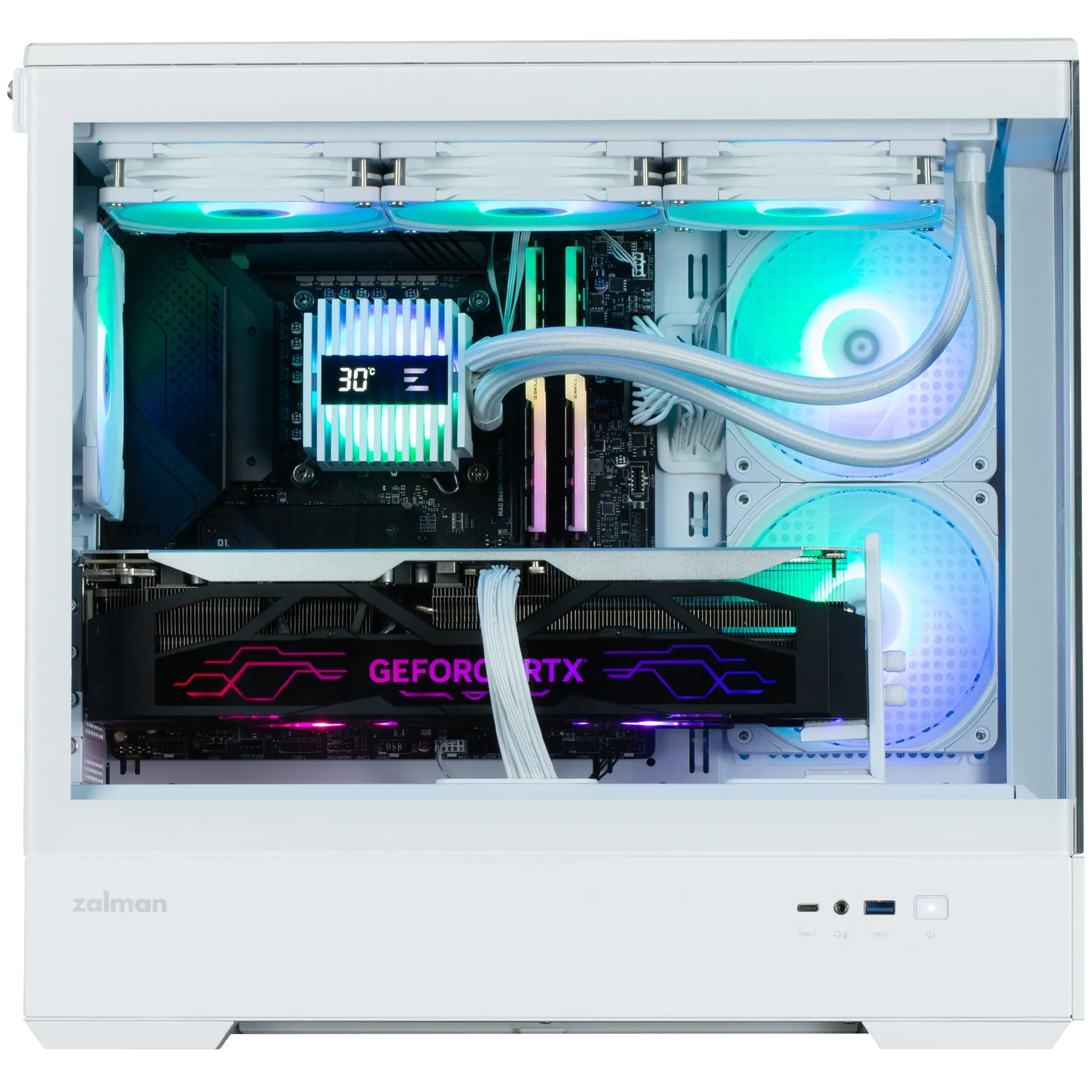 Купить Корпус Zalman P30 White V2 - фото 7