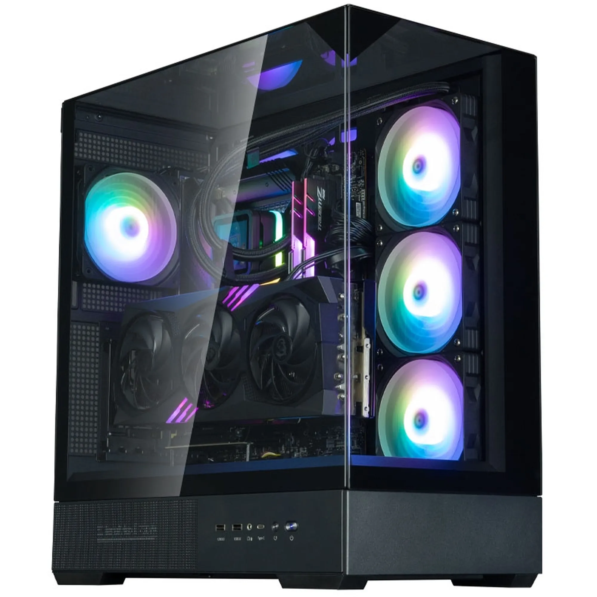Купить Корпус Zalman P40 Prism Black - фото 3