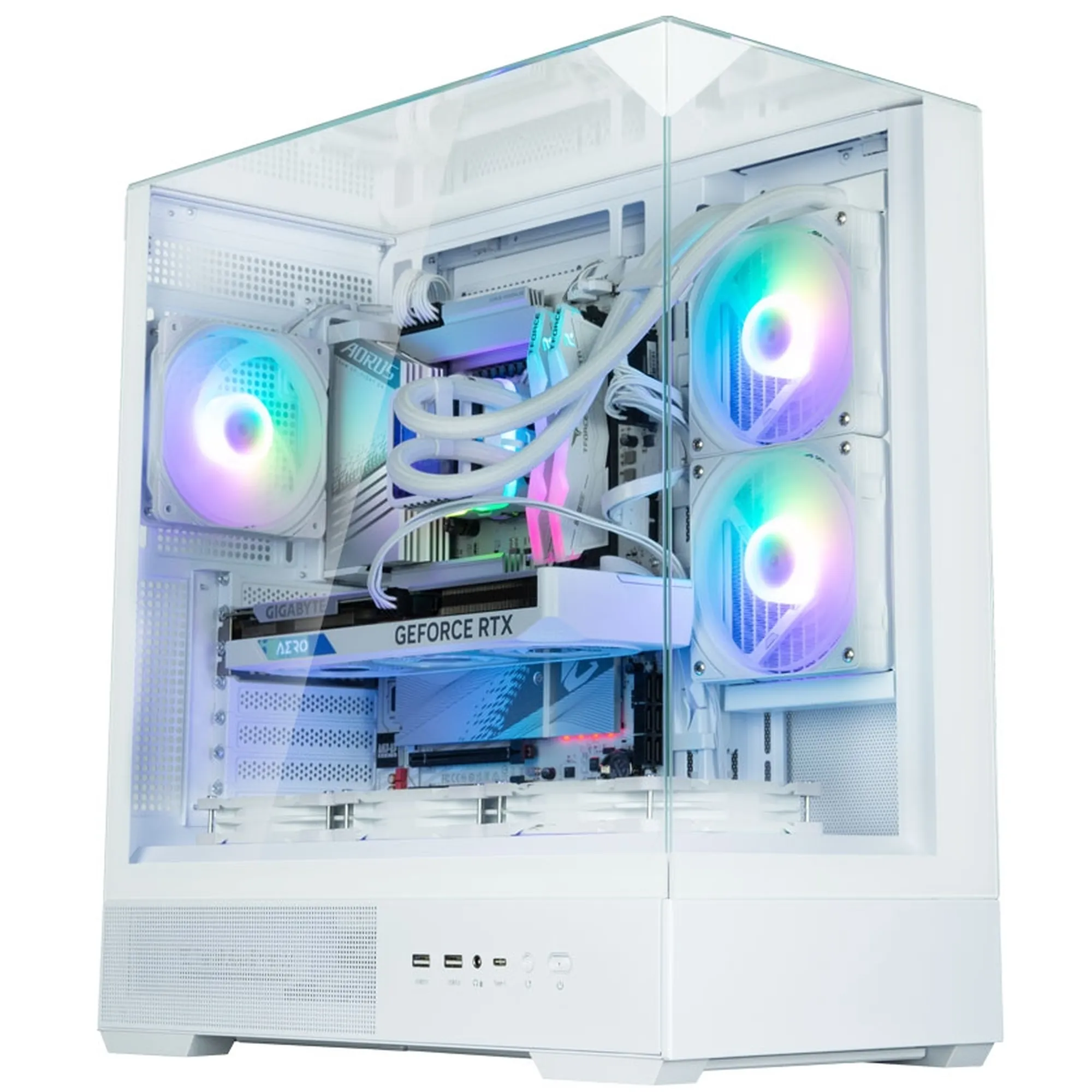 Купить Корпус Zalman P40 Prism White - фото 3