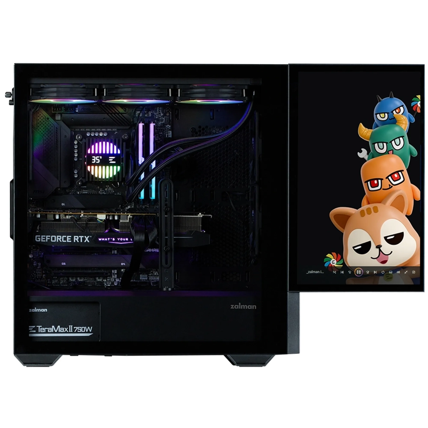 Купить Корпус Zalman Z10 DS Black - фото 11