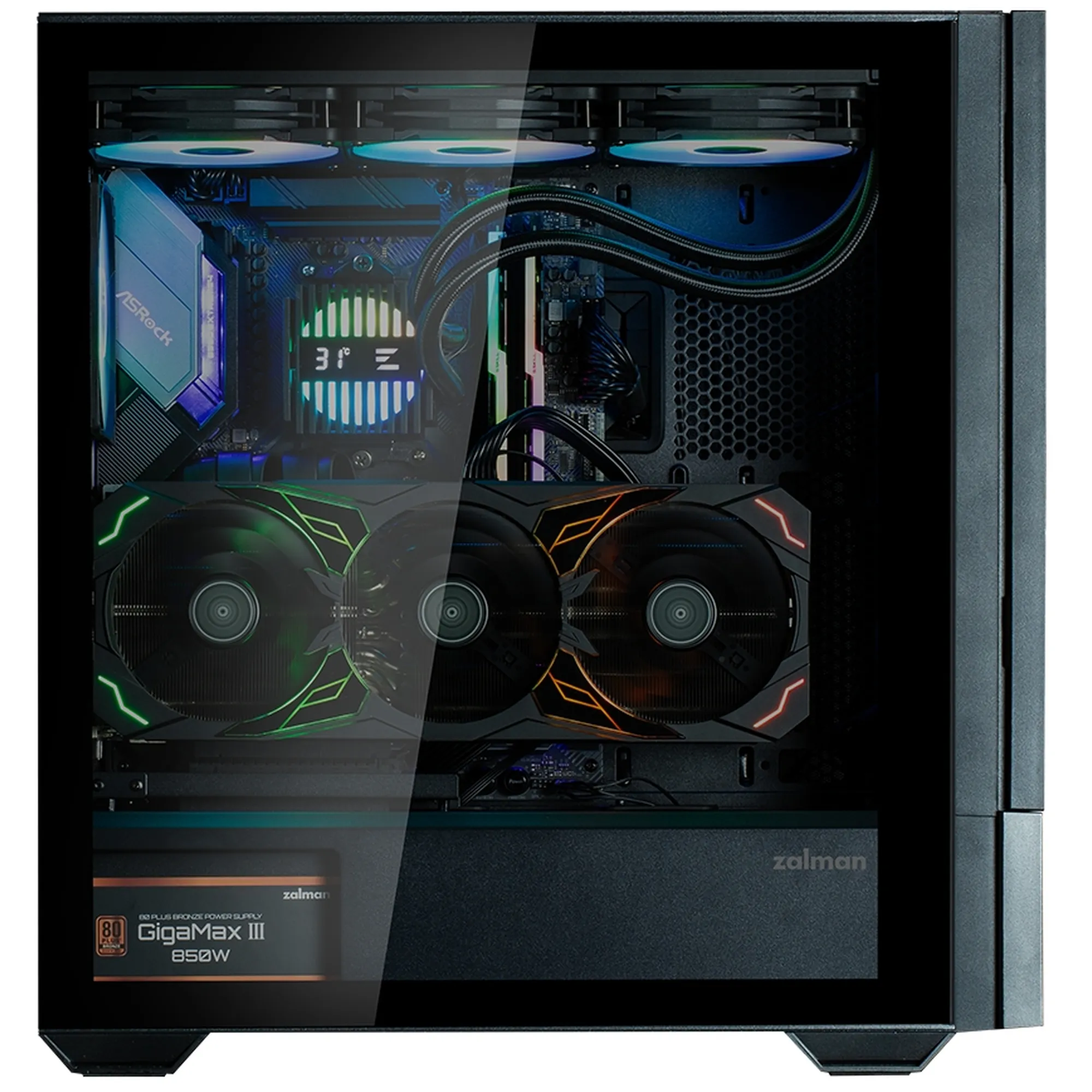 Купить Корпус Zalman Z10 DS Black - фото 18