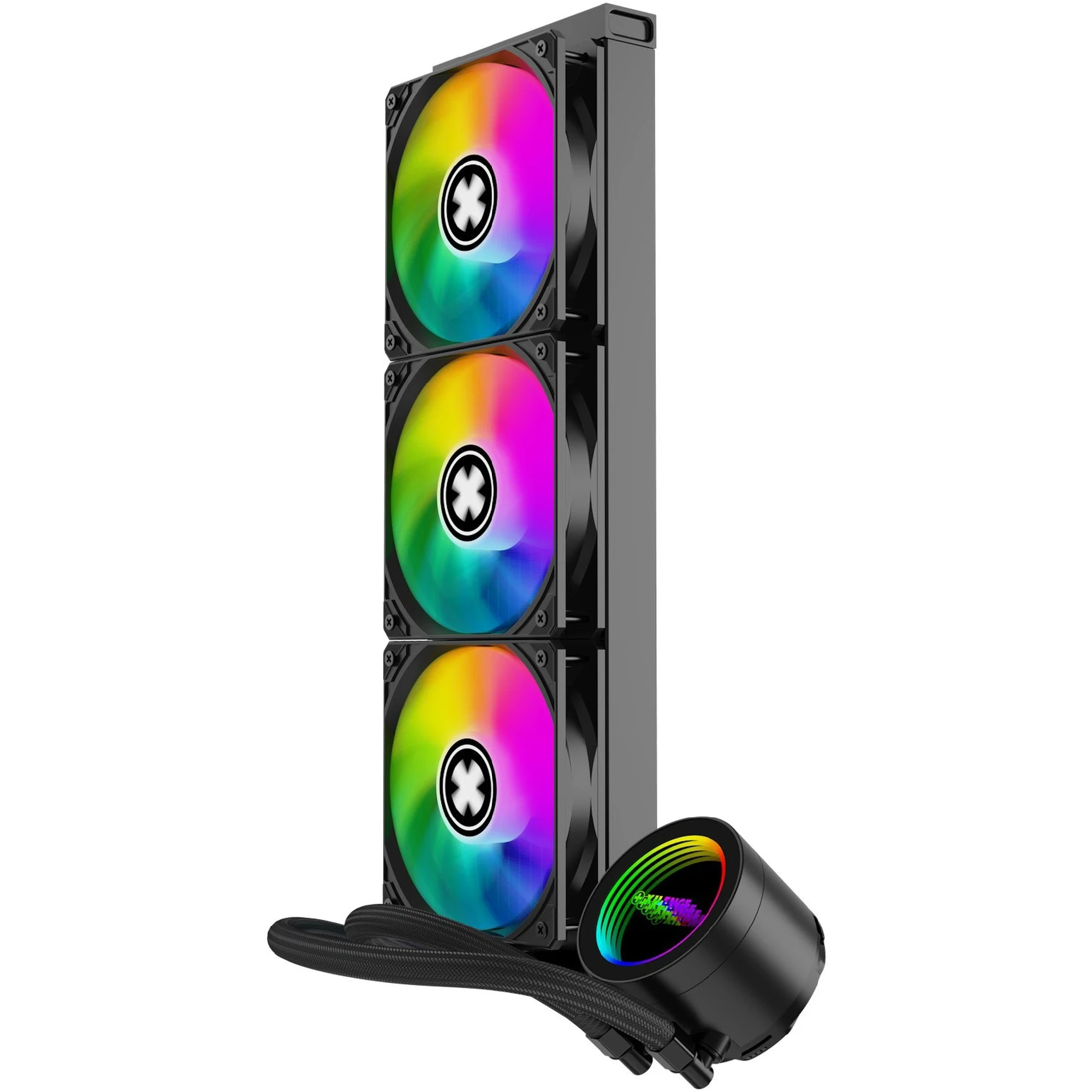 Купить Система водяного охлаждения Xilence LQ Gaming LQ360G.ARGB Black (XC997) - фото 7