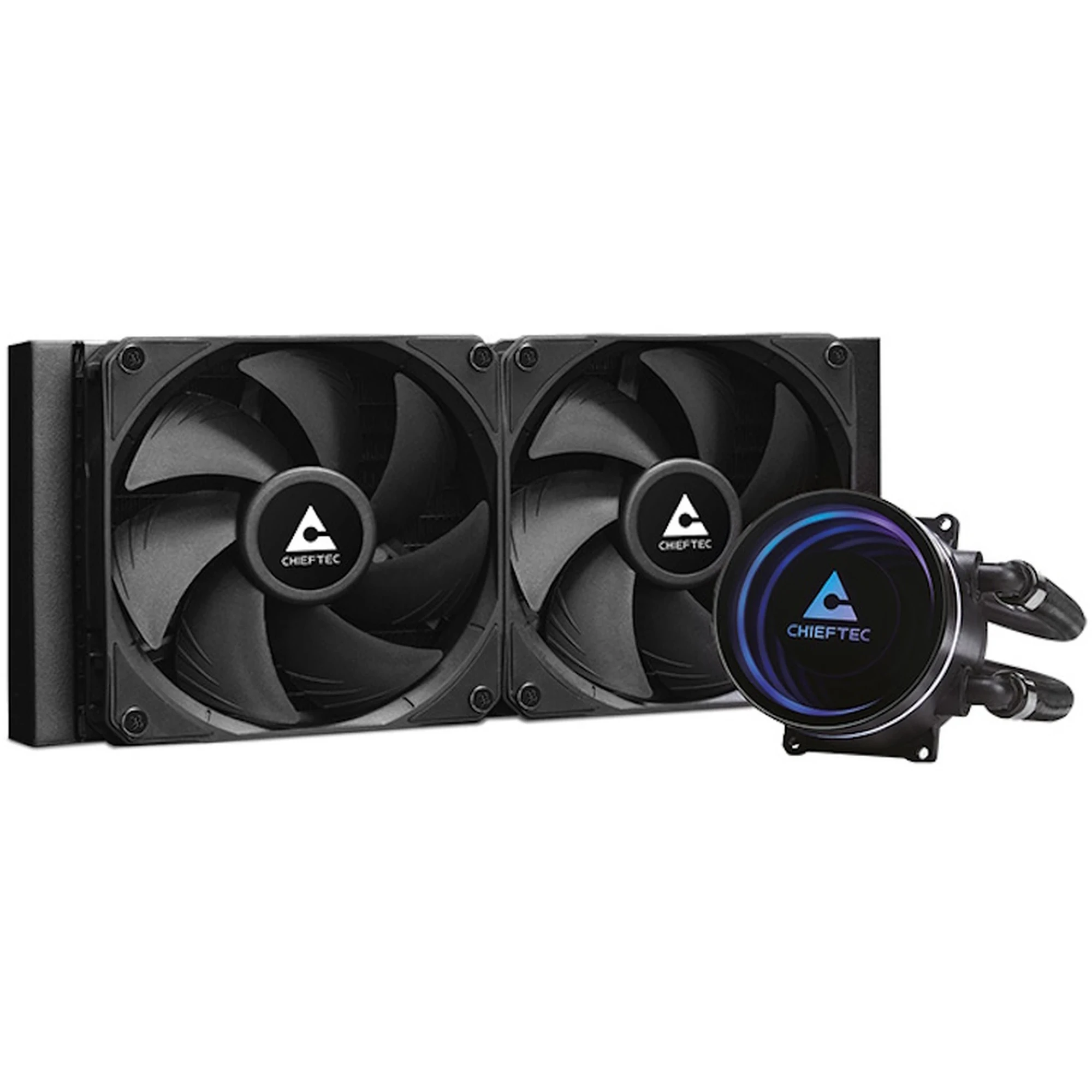 Купить Система водяного охлаждения Chieftec Iceberg 240 DARK (CLC-240-BLK) - фото 1