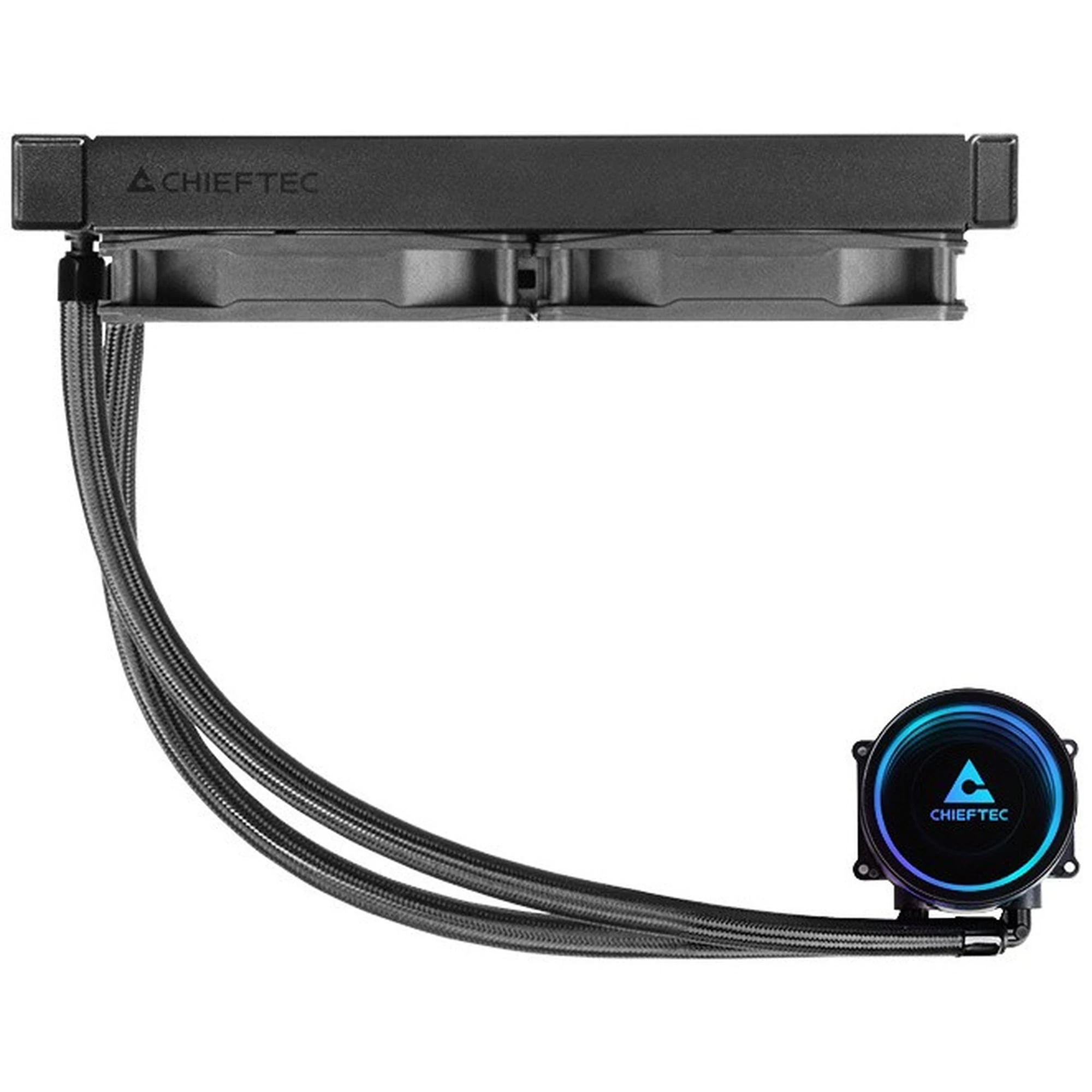 Купить Система водяного охлаждения Chieftec Iceberg 240 DARK (CLC-240-BLK) - фото 4