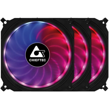 Купити Комплект вентиляторів Chieftec Tornado CF-3012-RGB - фото 1